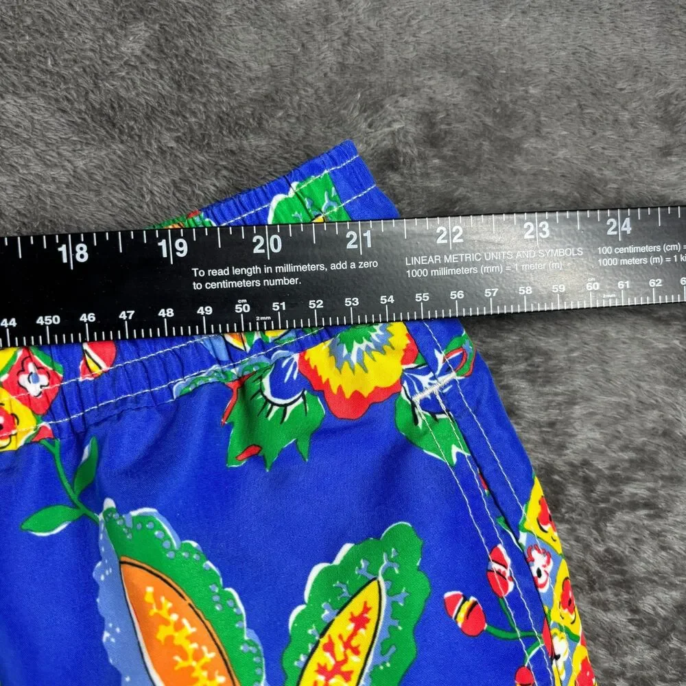 Polo Ralph Lauren Men Traveler Classic Swim Trunks Blue Floral Lined 3XB M141
